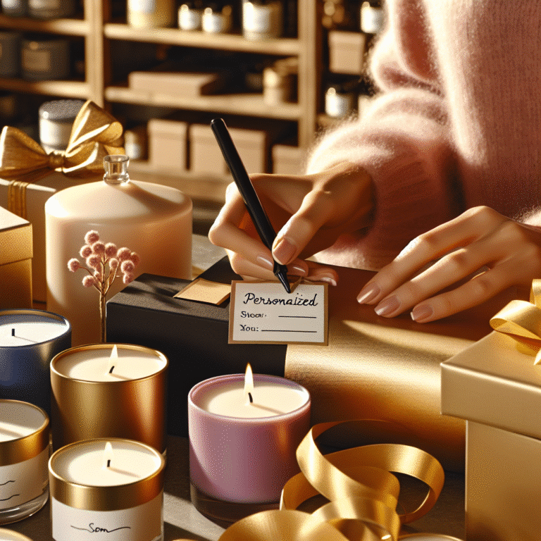 How to Personalize Your Luxury Candle Gifts