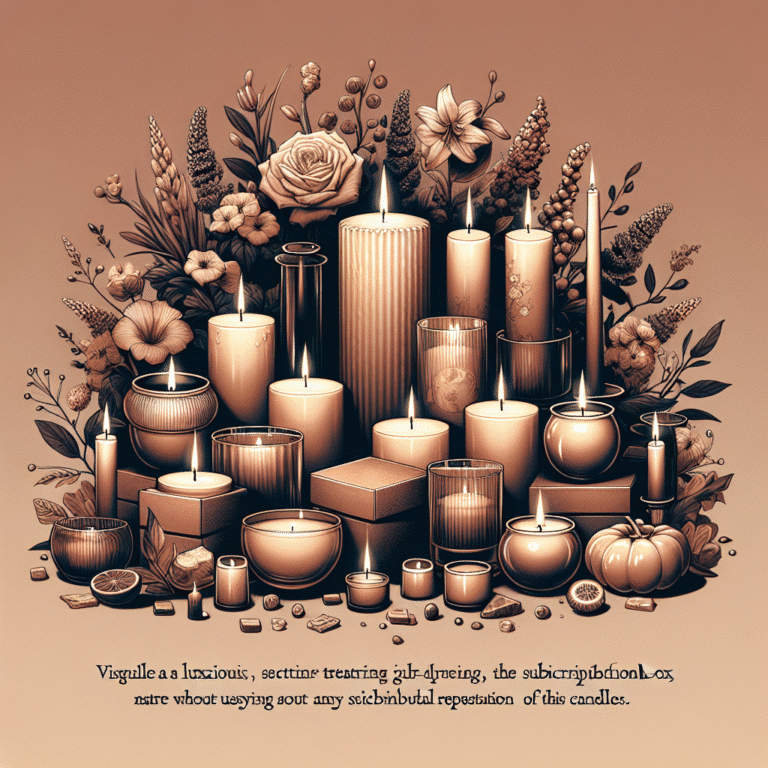 reviewing luxury candle subscriptions for scent aficionados