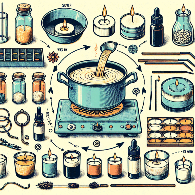 DIY soy candle tutorial