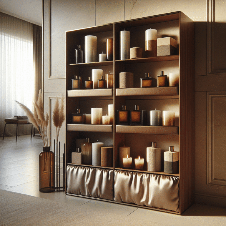 luxury candle storage solutions