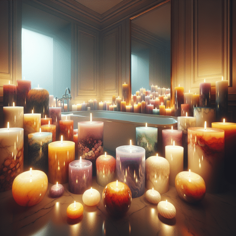 high-end candles that transform your bathroom experience