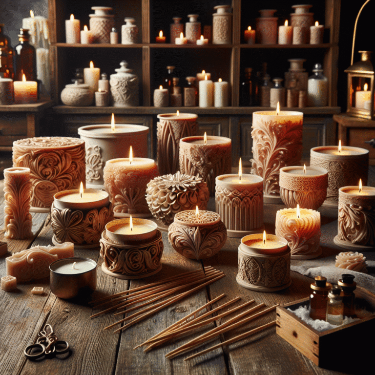 The Art of Handcrafting Luxury Scented Candles