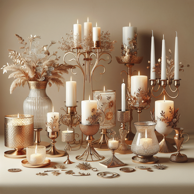 Best Candle Holders for Your Luxury Candle Collection