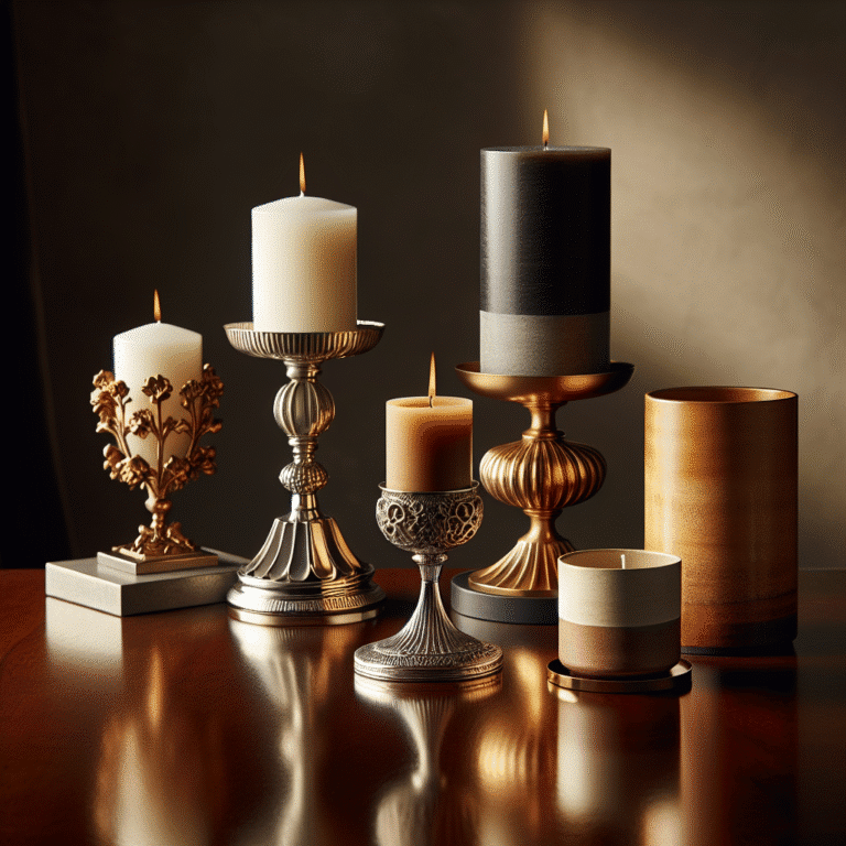 Best Candle Holders for Luxury Candles: Elevate Your Ambiance