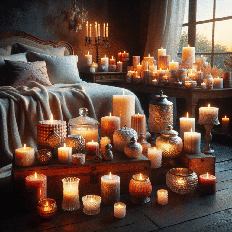 scented candles perfect for bedrooms