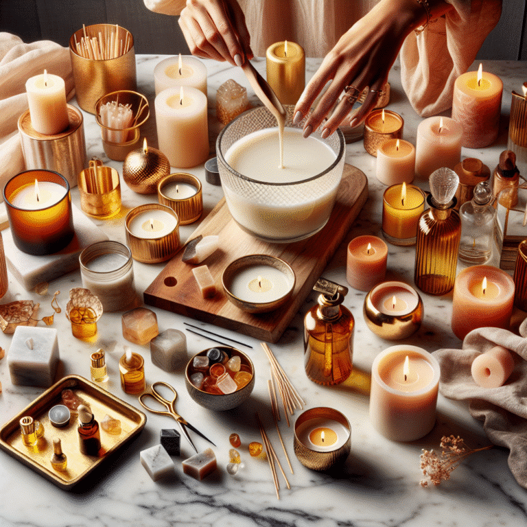 how to make luxury scented candles at home
