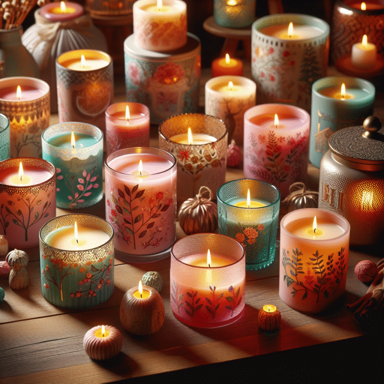 seasonal scented candles to brighten your home
