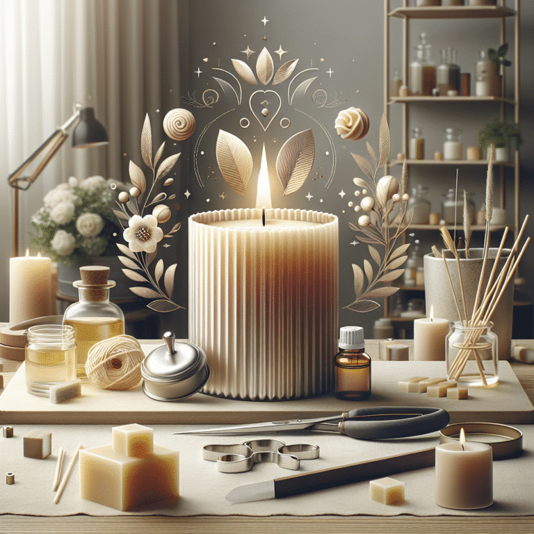 Top tips for crafting high-end scented candles at home