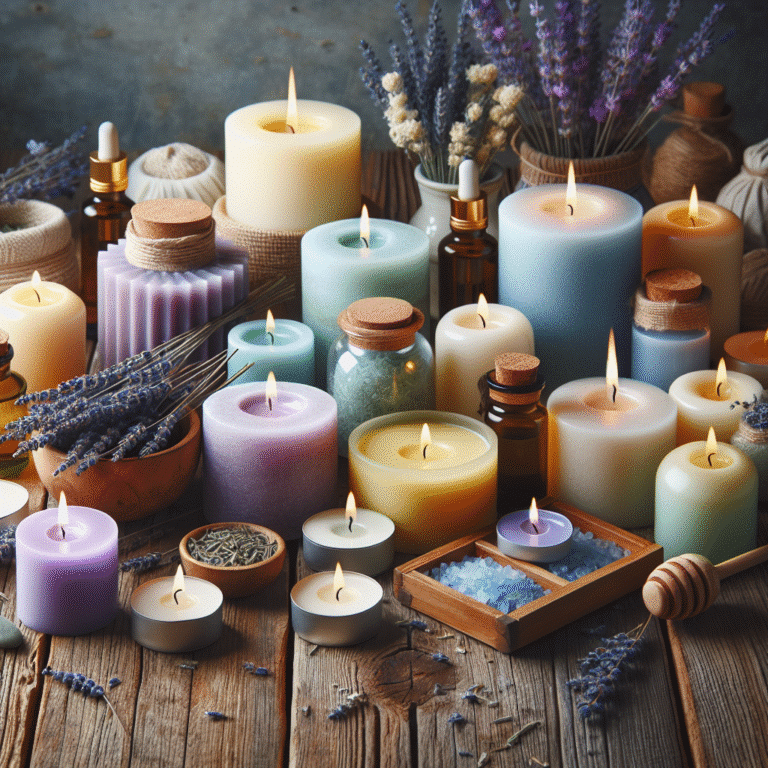 aromatherapy candles for deep relaxation