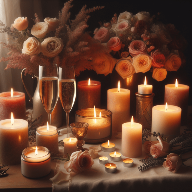 candle scents perfect for romantic evenings