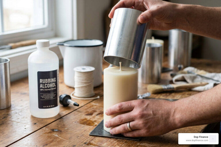 candle mold release tricks