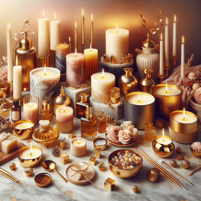 luxury candle making: elevate your home fragrance