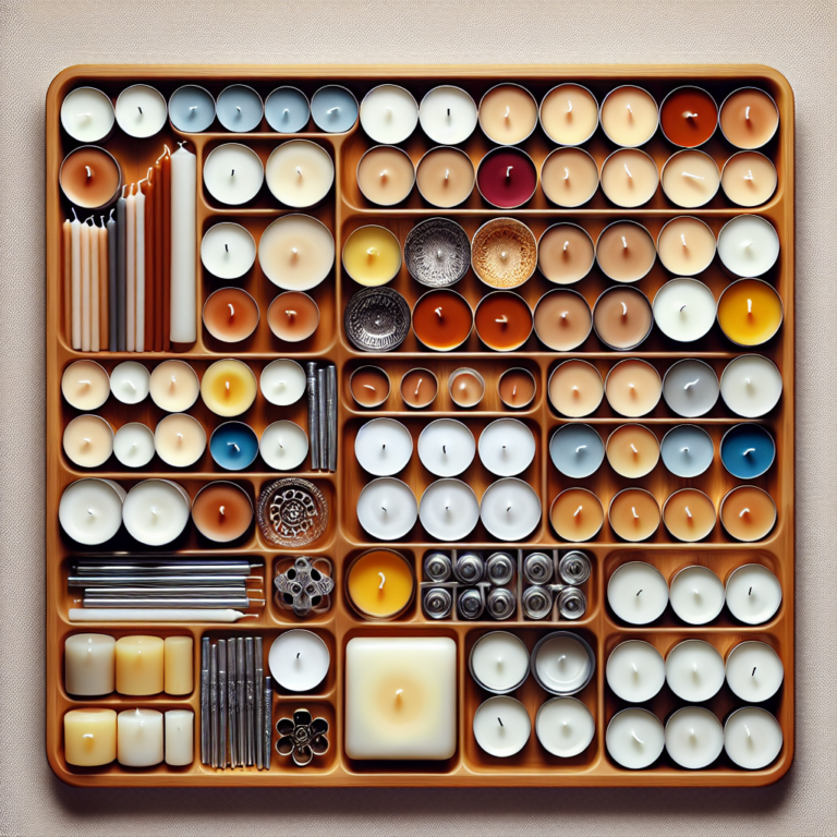 Organizing Your Candle Collection with Functional Trays