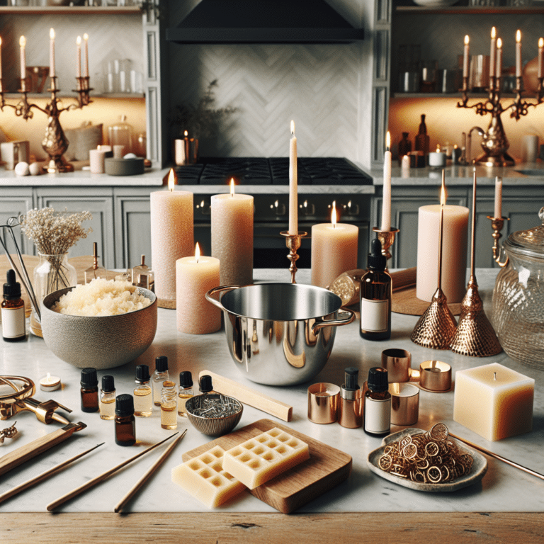 how to make luxury scented candles at home