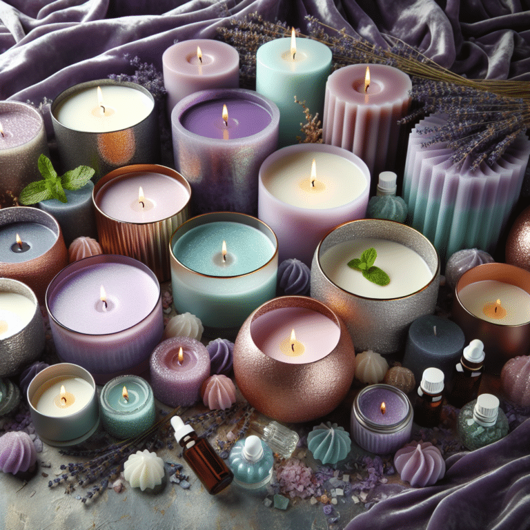 luxury candles for rejuvenating aromatherapy sessions