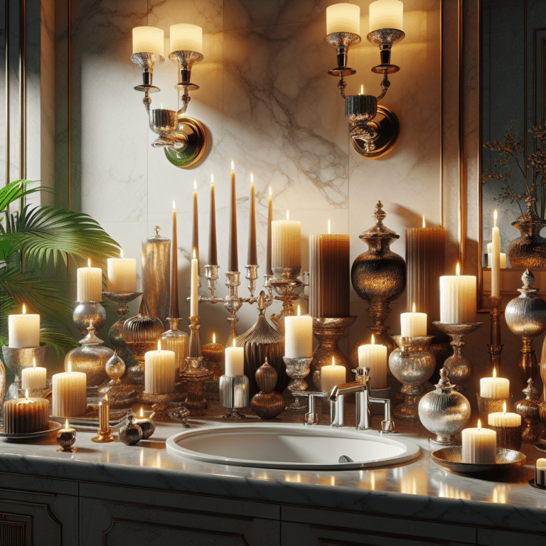 high-end candles perfect for stylish bathrooms