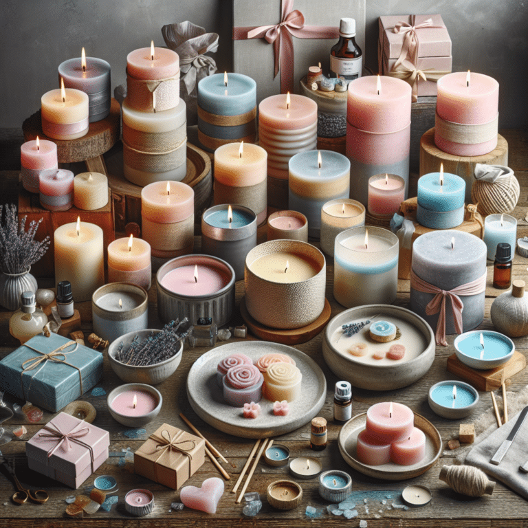 DIY luxury scented candles for special occasions