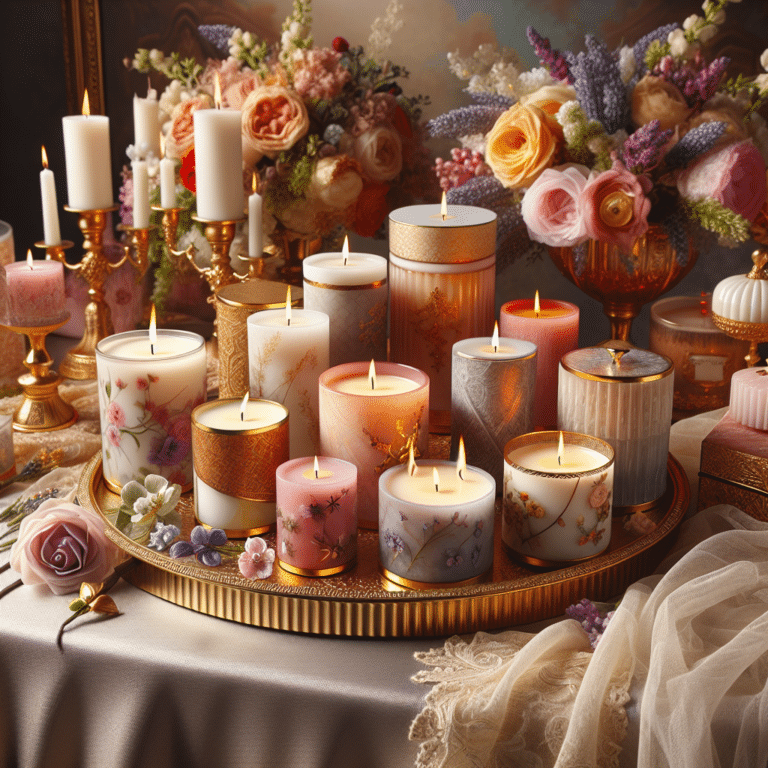 DIY luxury scented candles for special occasions
