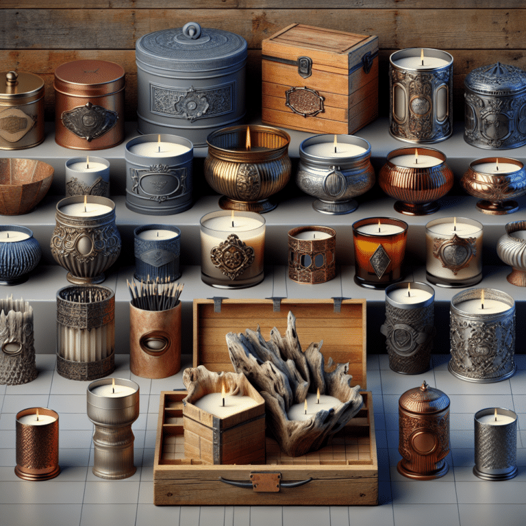 unique candle packaging ideas for your luxury creations