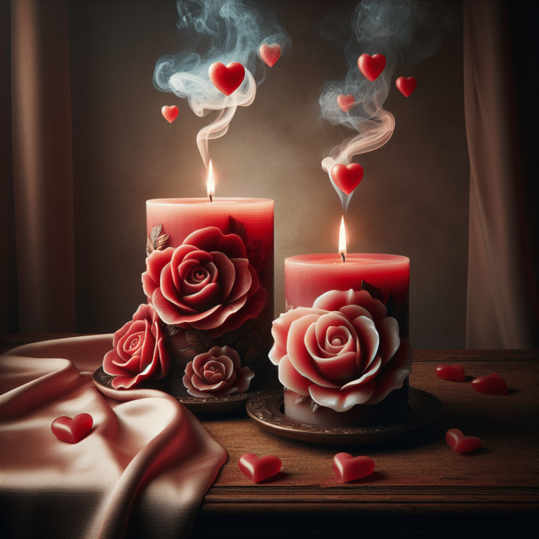 candle scents designed for romantic evenings