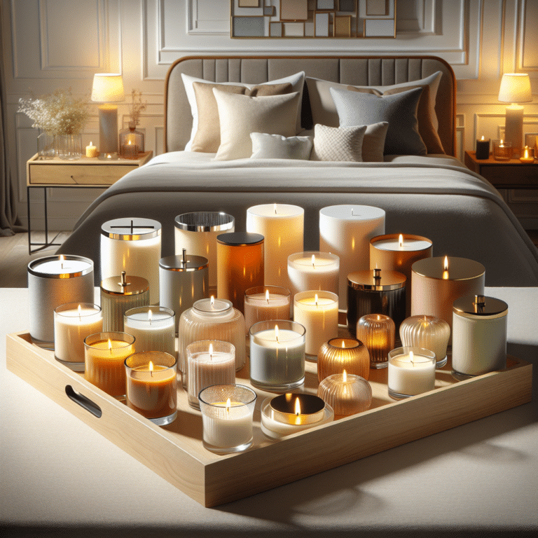 top scented candles for serene bedrooms