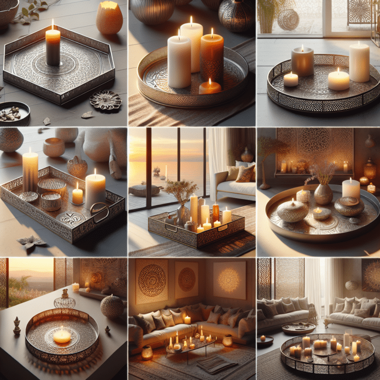 Decorative Trays for Candle Display: Transforming Your Space