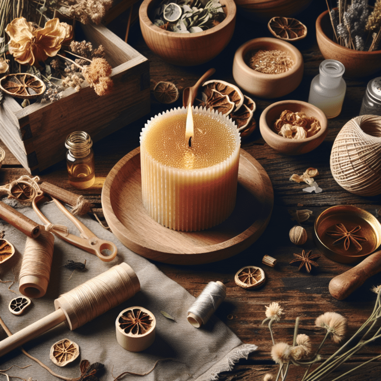 eco-conscious luxury: making sustainable scented candles