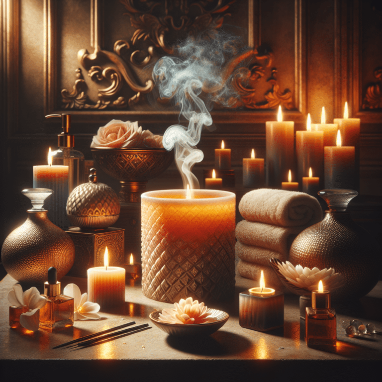 luxury candles for restorative aromatherapy sessions
