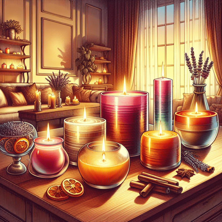 how to create a luxurious scented candle experience at home