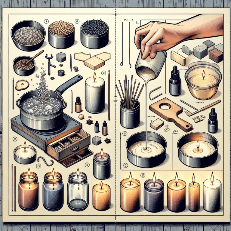 step-by-step guide to crafting premium candles