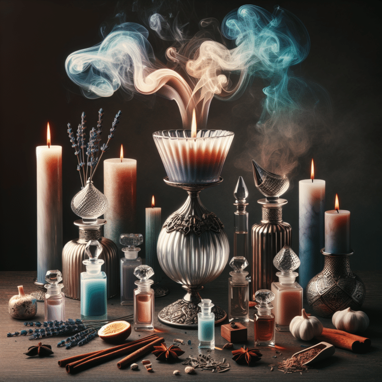 scent blending for high-end luxury candle creations