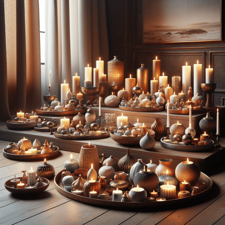 Decorative Trays for Candle Display: Transforming Your Space