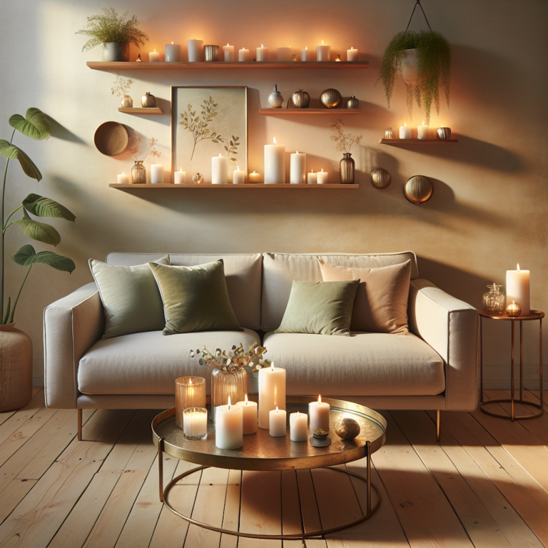 Tips for Using Candles as Decorative Elements in Your Living Room