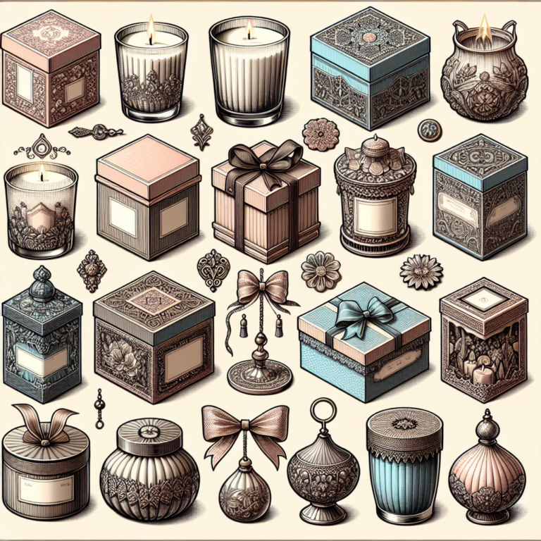 unique candle packaging ideas for your luxury creations