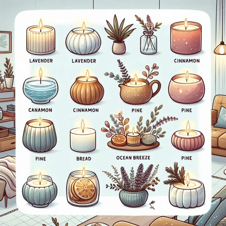 unique candle scents for a distinct home atmosphere