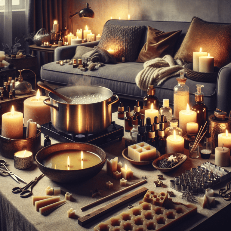 how to make luxury scented candles at home
