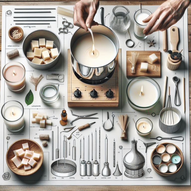 step-by-step guide to crafting premium candles
